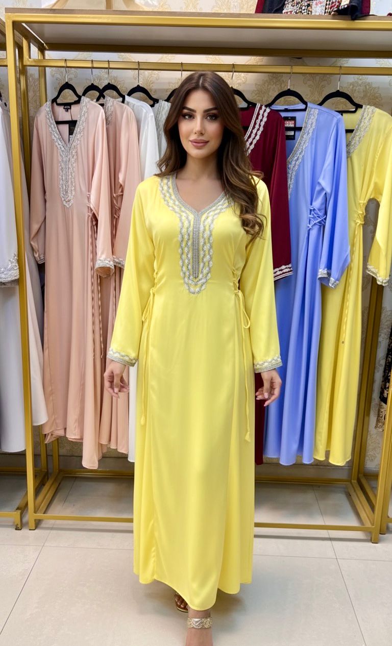 فستان  مغربى فاخر