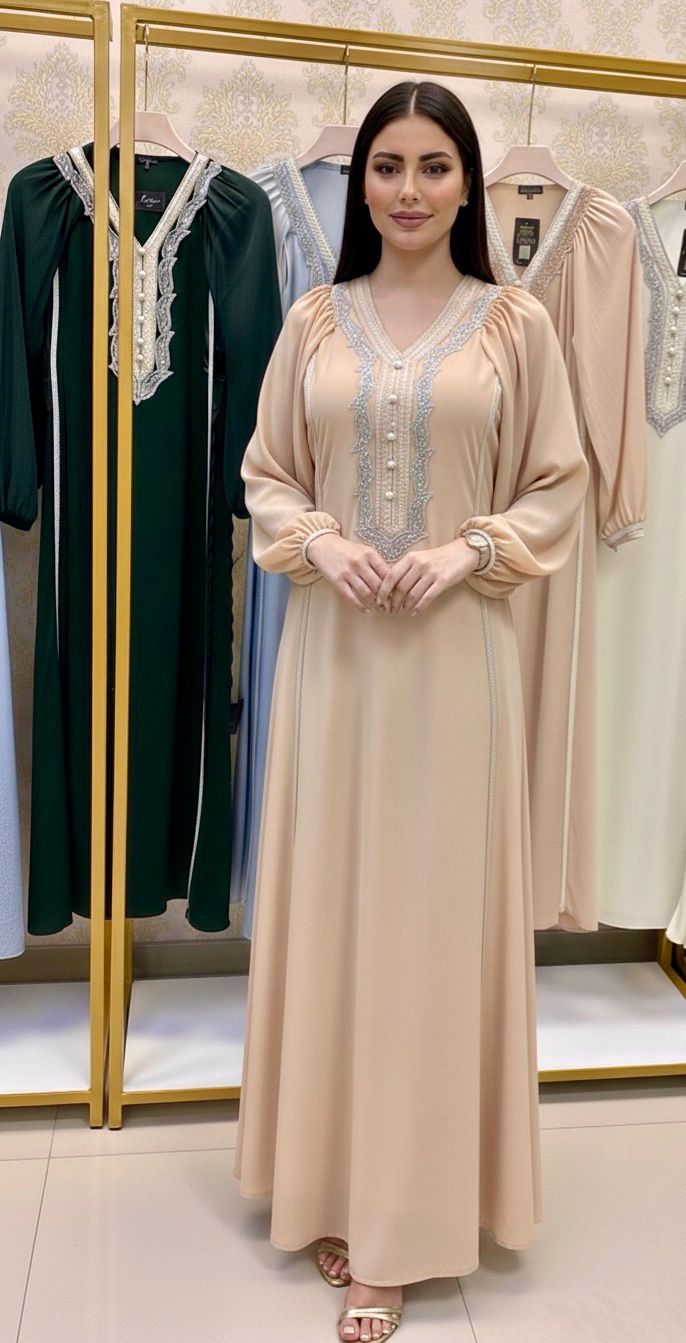 فستان  مغربى فاخر